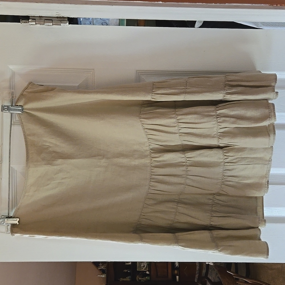 St. John's Bay Tan  Skirt Casual Wear